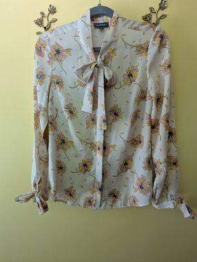 Floral Modcloth Blouse